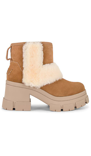 Brooklyn Sunburst Boot in Chestnut | Revolve Clothing (Global)