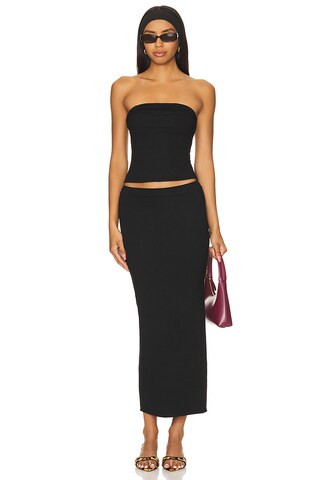 ALL THE WAYS Natalie Skirt Set in Black from Revolve.com | Revolve Clothing (Global)