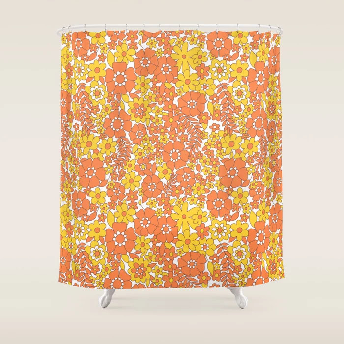 vintage 32 Shower Curtain by kate gabrielle | Society6