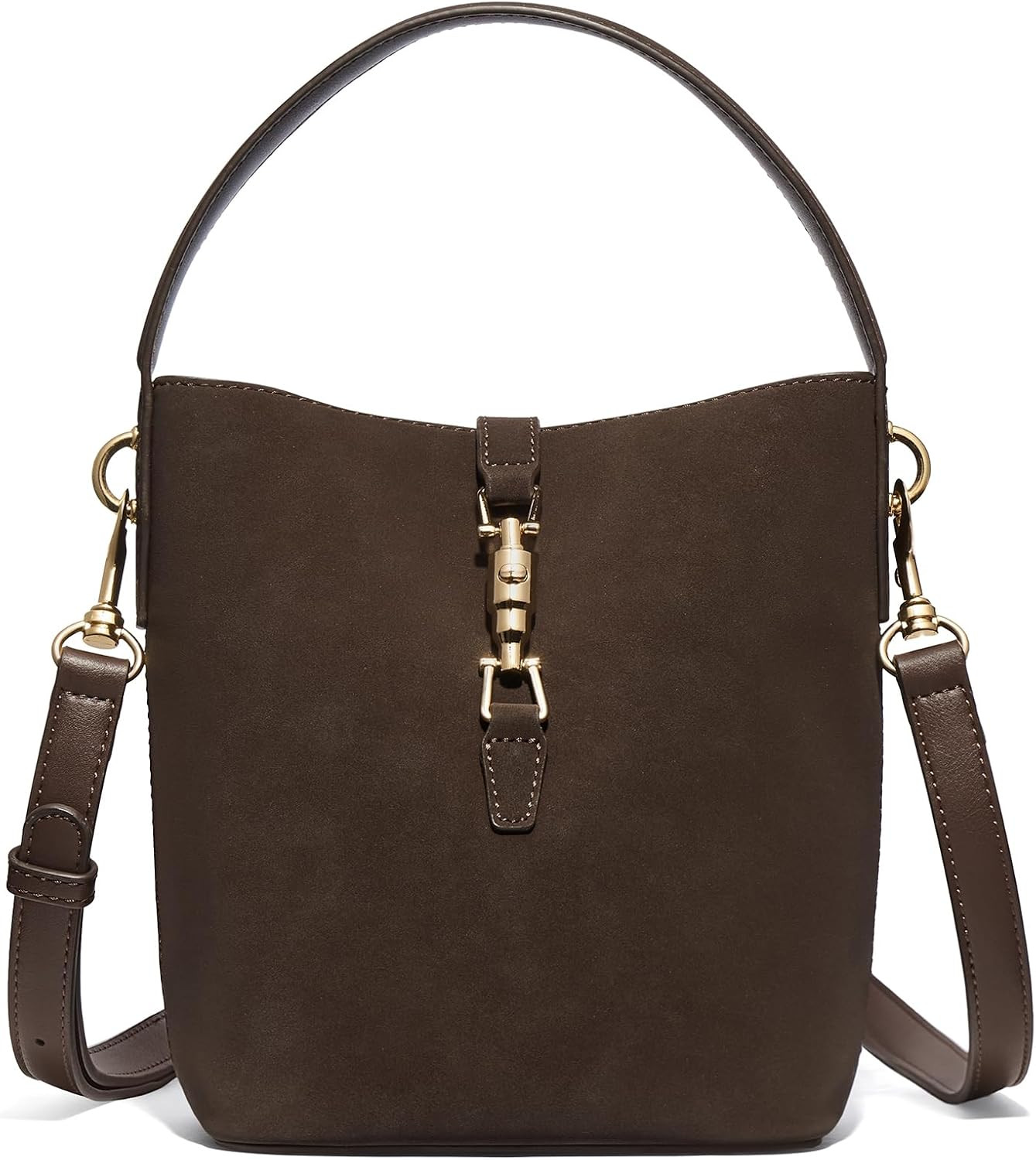 BOSTANTEN Small Bucket Bag for Women Crossbody Purse Handbags Shoulder | Amazon (CA)