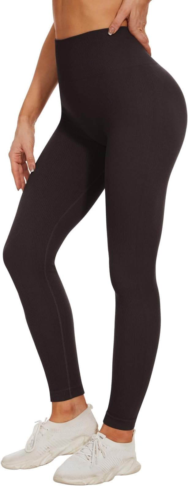 TNNZEET High Waisted Leggings for Women - No See Through Tummy Control Cycling Workout Yoga Pants... | Amazon (US)
