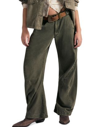 Spotlight Washed High Rise Pants | Bloomingdale's (US)