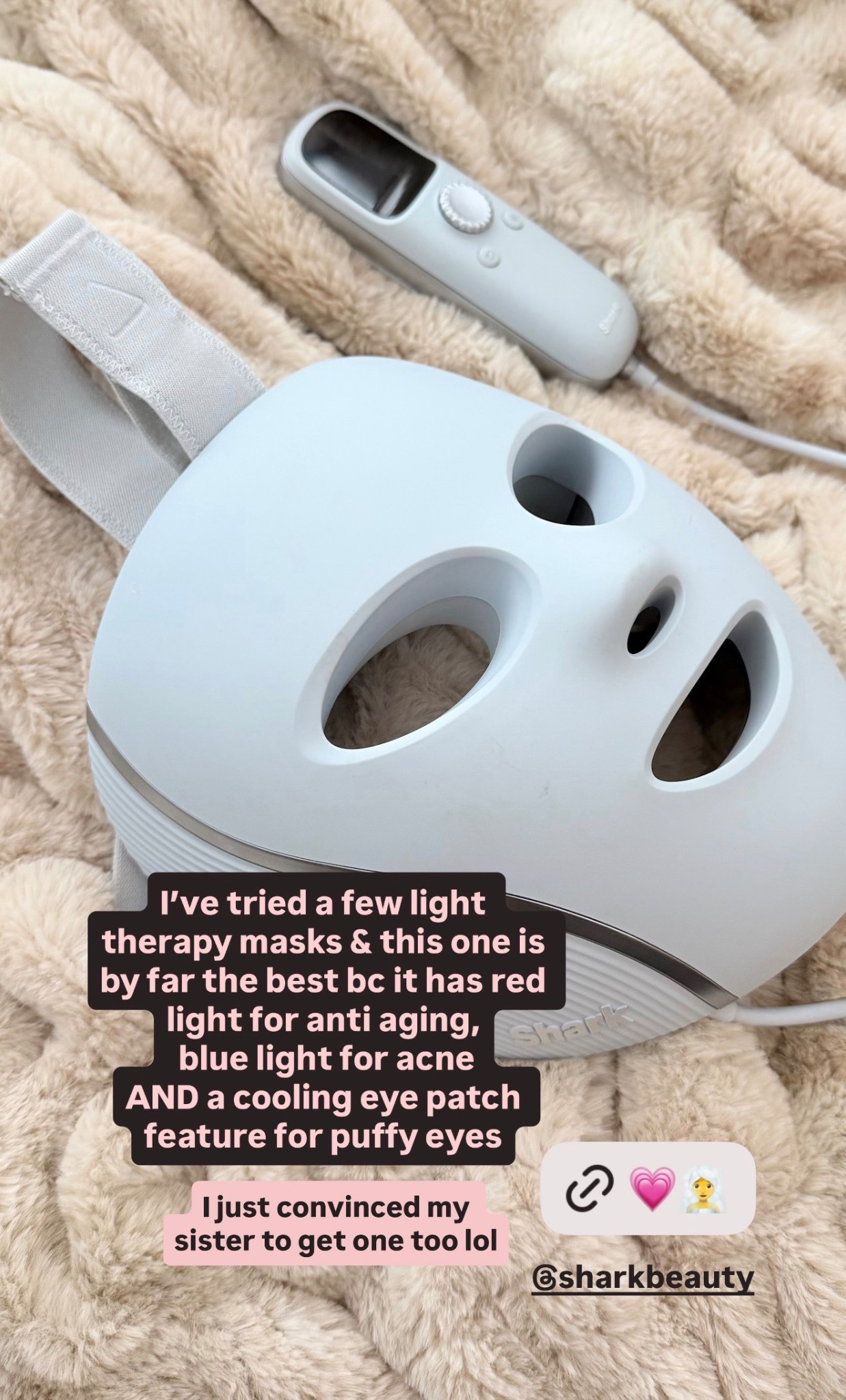 The best red light therapy mask

#LTKBeauty #LTKselfcare #LTKfitnessgoals