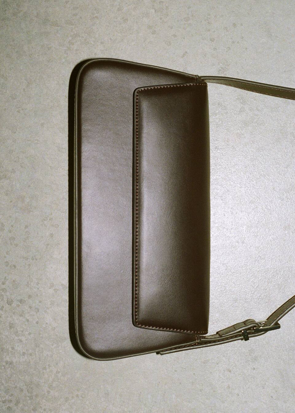 Shoulder bag with strap -  Women | Mango USA | MANGO (US)