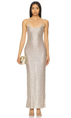 Lovers and Friends Rossa Maxi Dress in Champagne from Revolve.com | Revolve Clothing (Global)