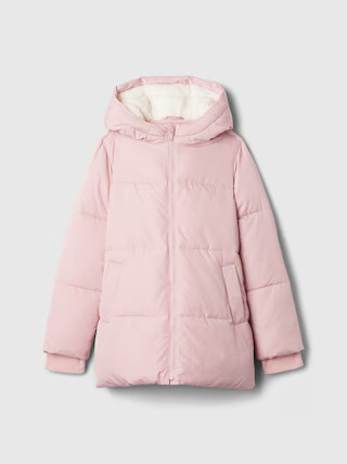 Kids ColdControl Max Long Puffer Coat | Gap Factory