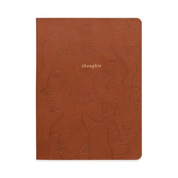 Vegan Leather Journal Terra Cotta Thoughts - DesignWorks Ink | Target