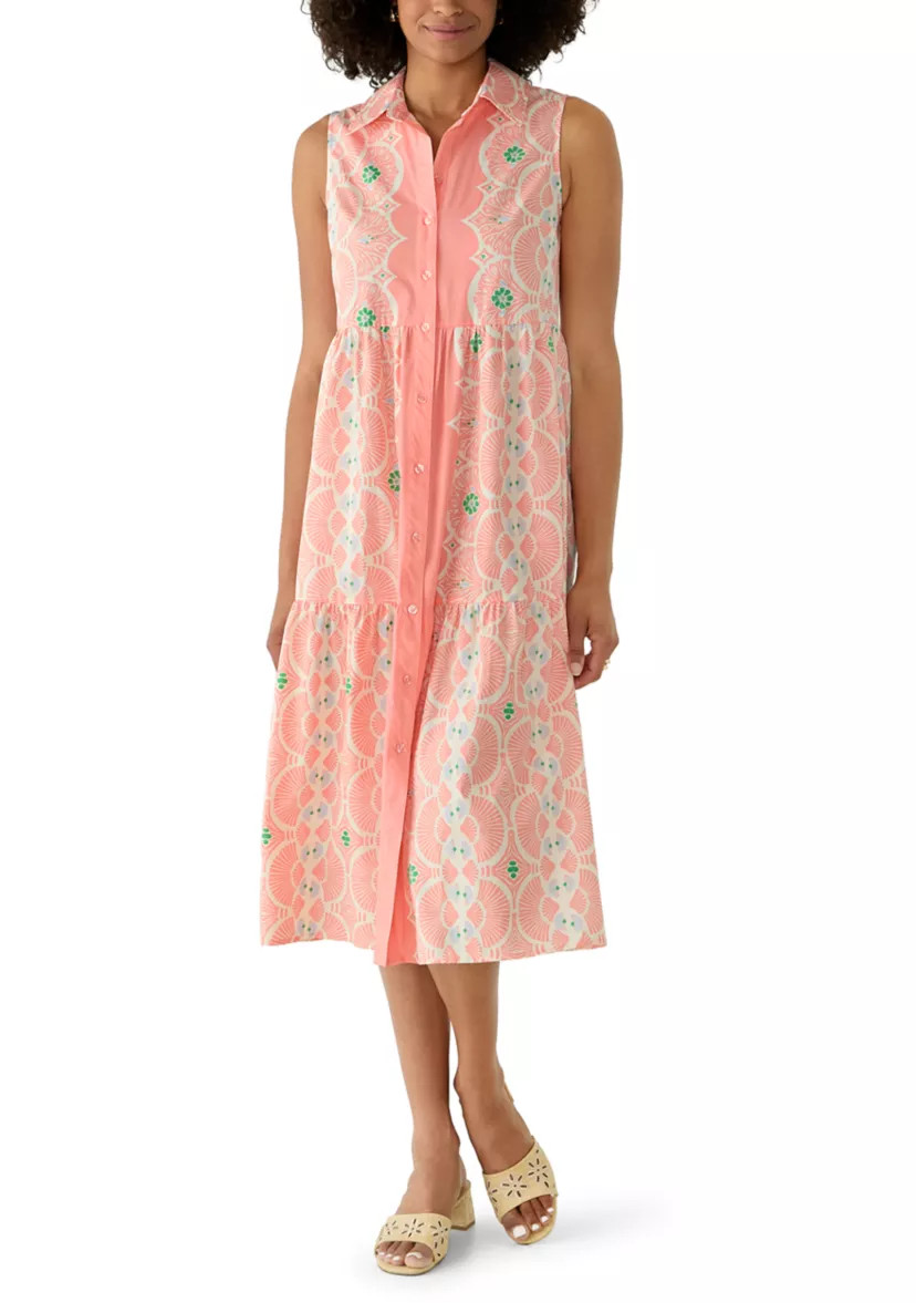 Women's Sleeveless Shirtdress | Belk
