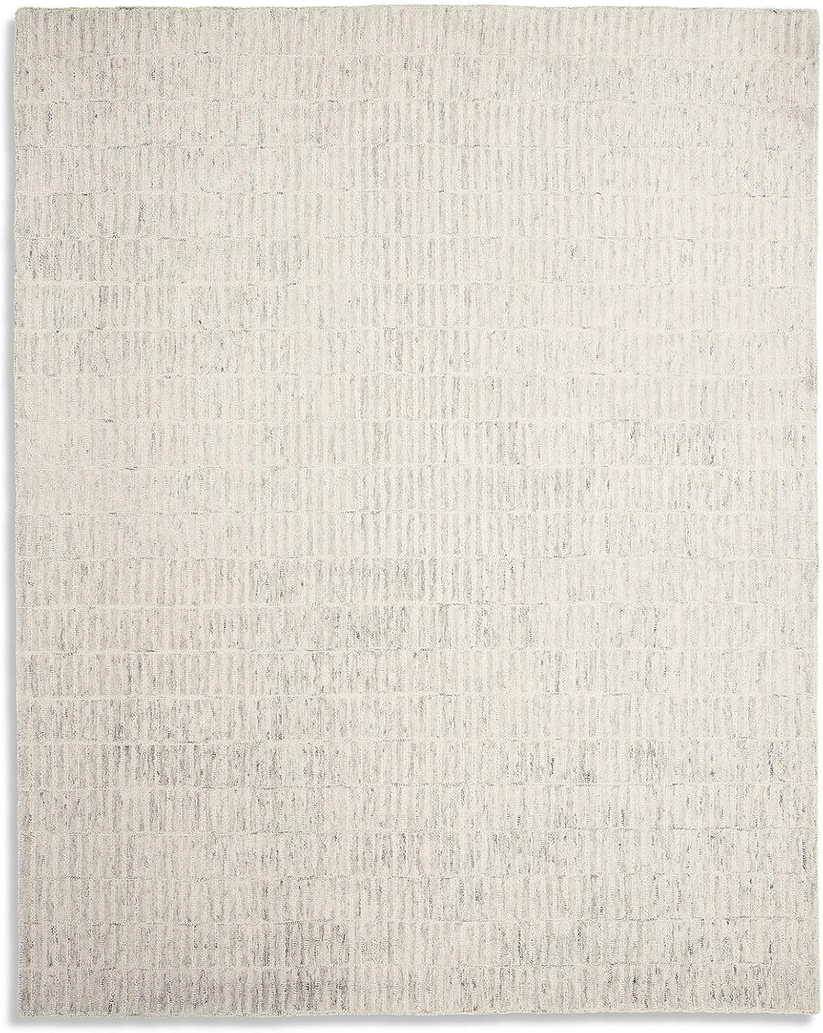 Hand-Tufted Capitola Wool Rugs for Living Room, Bedroom and Hall (Color Grey 4x6 Feet) | Amazon (US)