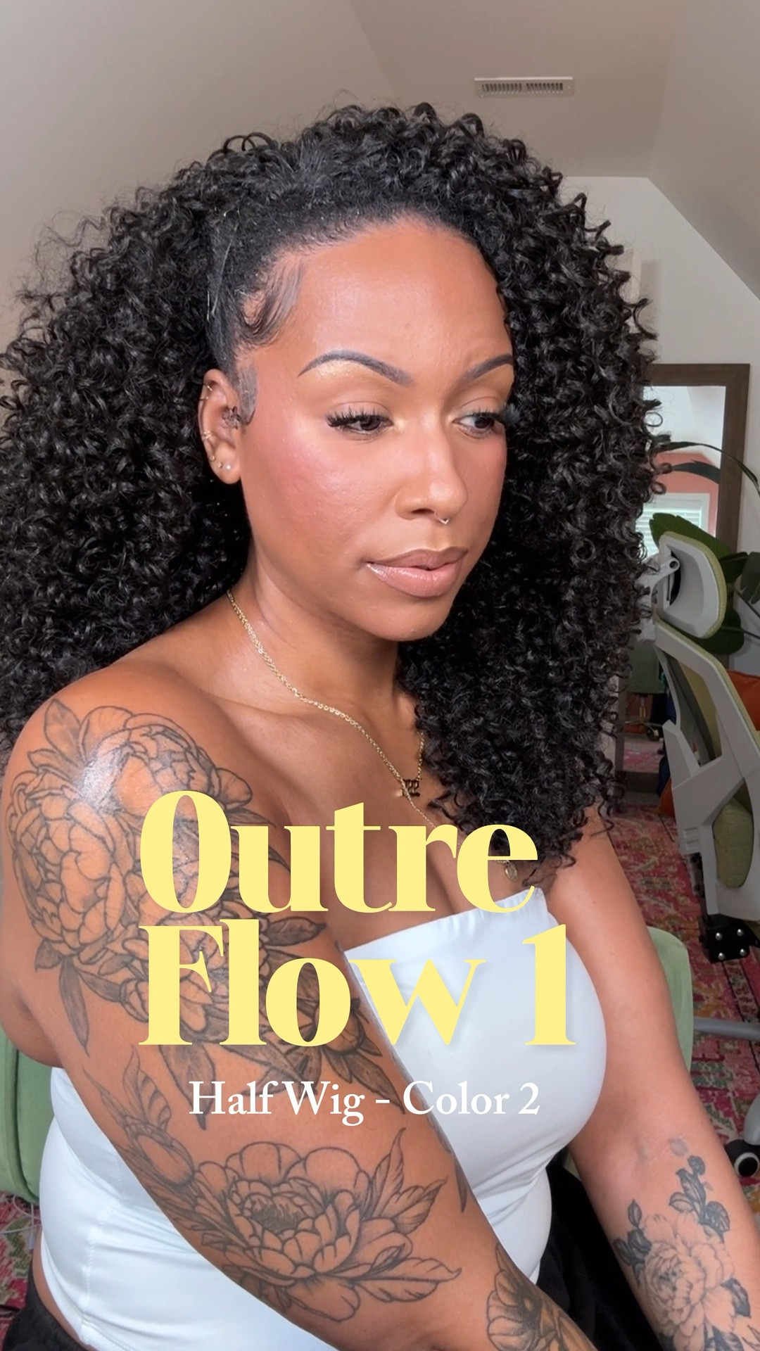 Let’s Try Flow 1 Half Wig from the New FlowAir Collection from Outre!

She blended well with my natural hair. If you have a small head be aware she’s very full!

Color: 2

#OutreSentIt #ad

#LTKgrwm #LTKBeauty #LTKvlog