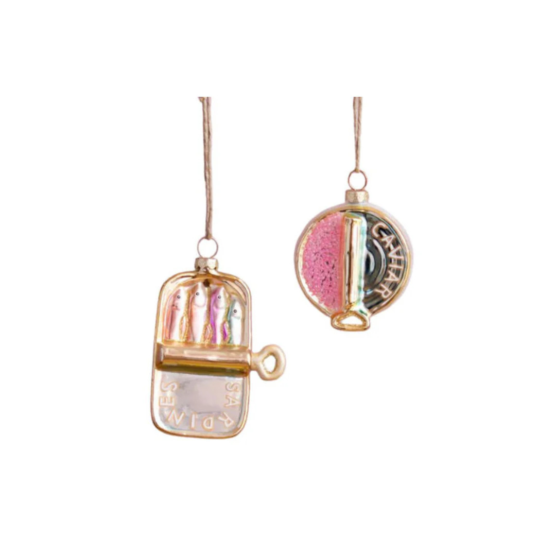 Caviar | Sardines Ornament | Pink Antlers