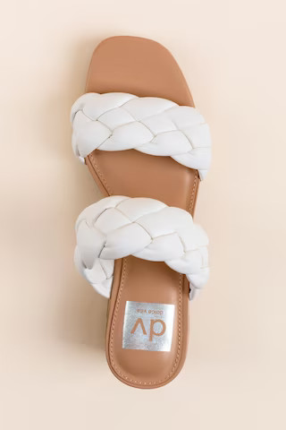 DV by Dolce Vita Stacey Chunky Braid Block Heels | Francesca's