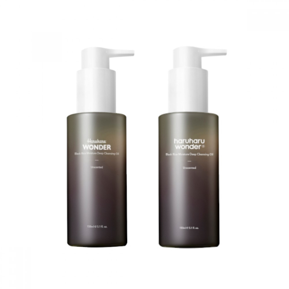 Haruharu WONDER - Black Rice Moisture Deep Cleansing Oil - 150ml | STYLEVANA