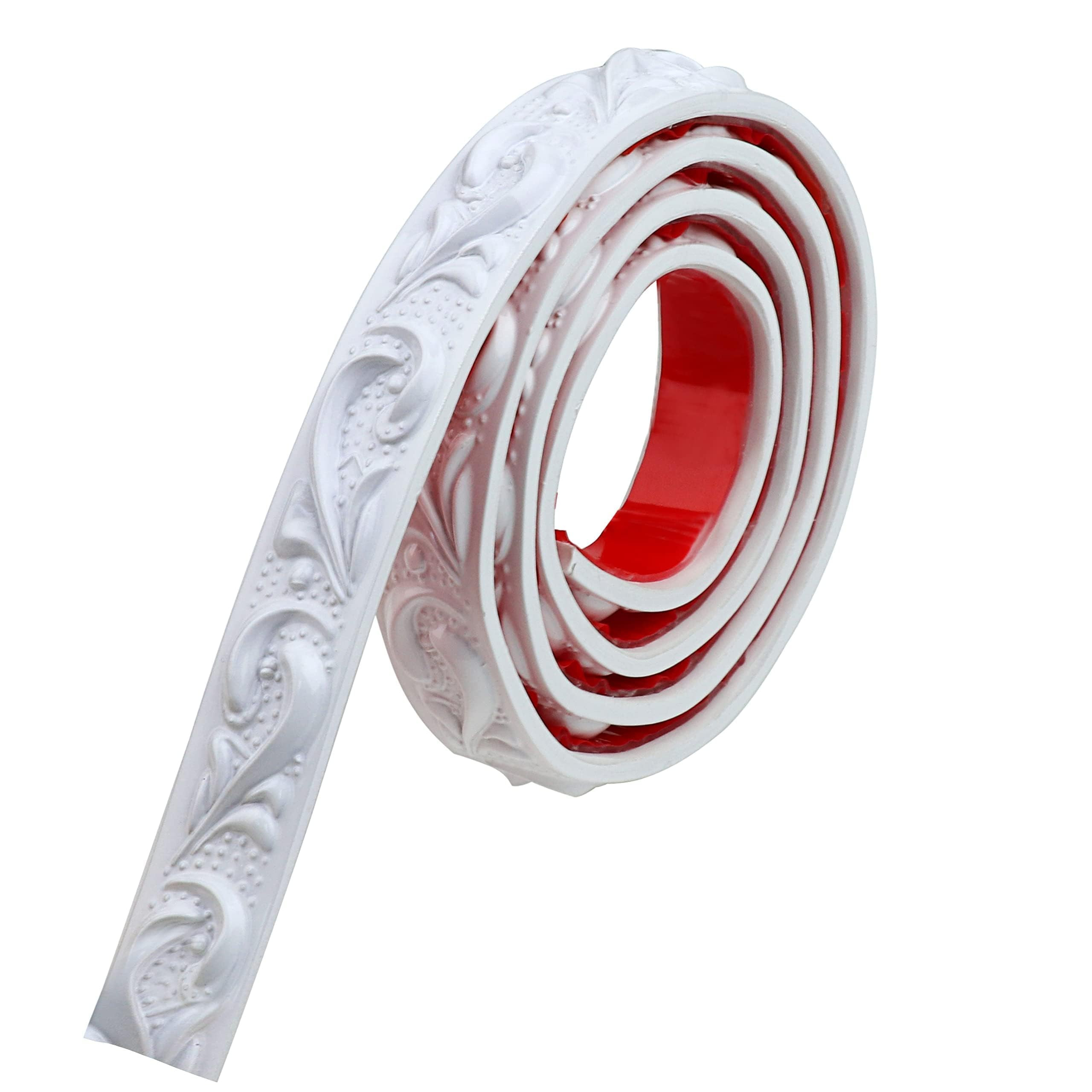 Amazon.com: Duzzy Molding Trim Wall Trim, 16.4 Feet Self-Adhesive Flexible DIY Peel and Stick Cro... | Amazon (US)
