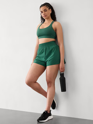 High Rise Weekender Run Short | Athleta