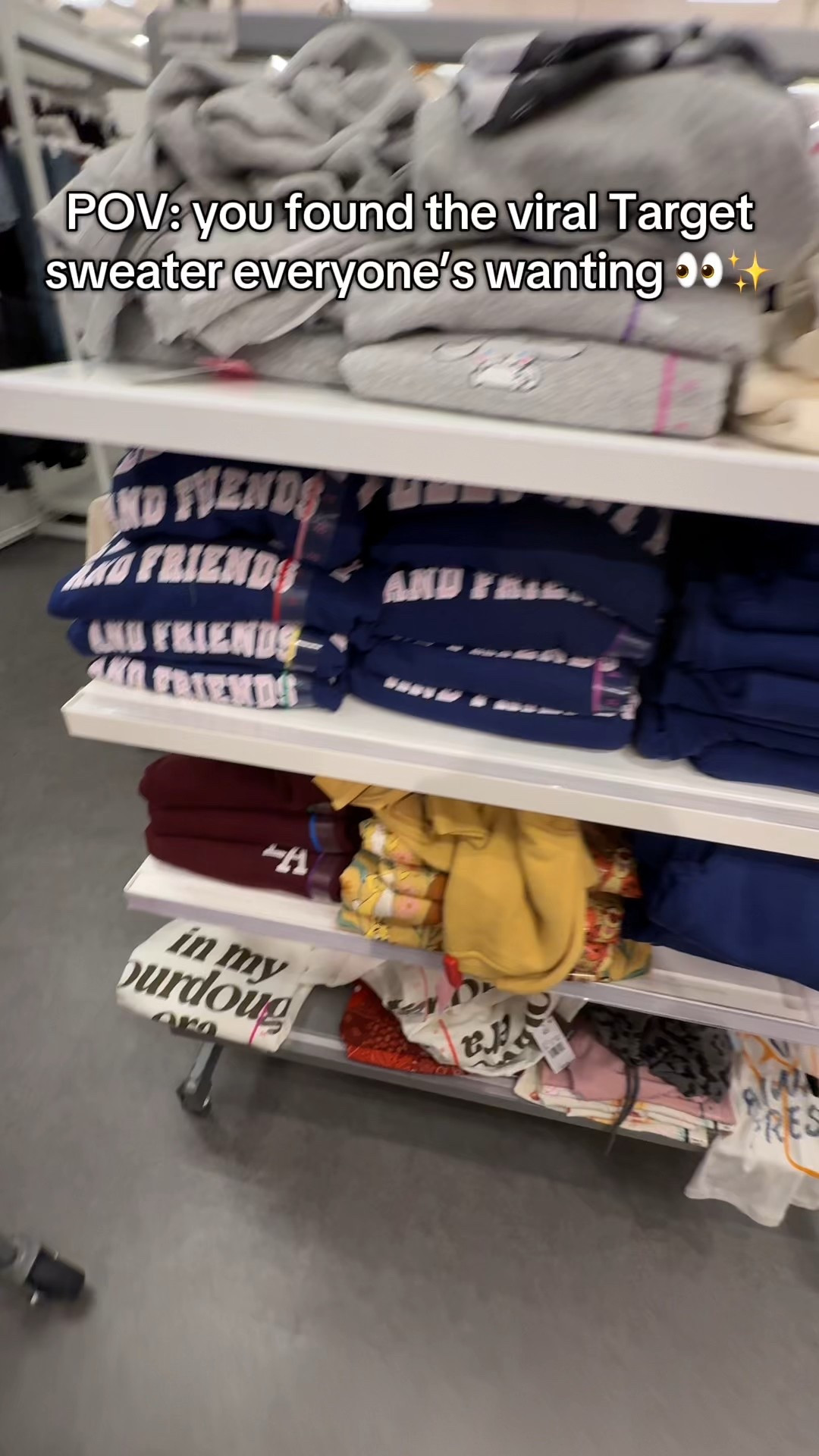 finally found the viral Target sweater & it's even cuter in person! if you've ever named your sourdough starter... this sweater was made for you! 🍞🍞🤍

#LTKSeasonal #LTKFindsUnder50 #LTKStyleTip