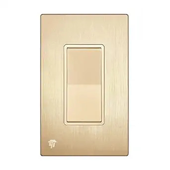 ENERLITES Elite Series Decorator Switch with Brushed Screwless Wall Plate, Paddle Light Switch, 3... | Amazon (US)