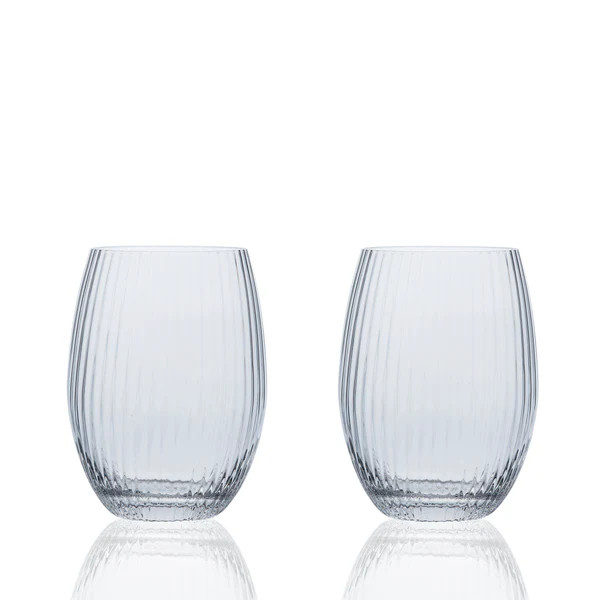 Quinn Clear Tumblers | Caskata