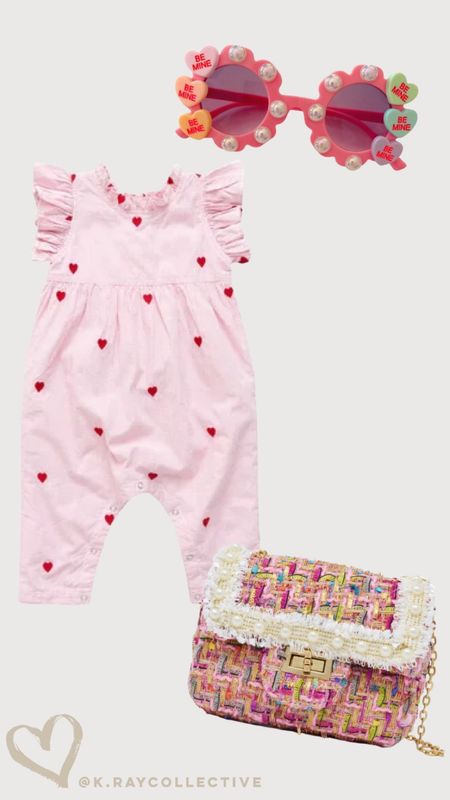 Despite not having girls, I love shopping for little girls.  This valentines heart romper is absolute perfection, add on this Chanel like tweed girls purse, and a pair of super round valentines shades. She’s ready to go.

#ValentinesGiftsForGirls #ValentinesOutfits #GirlsOutfits #ToddlerGirlsOutfits #ToddlerValentines

#LTKkids #LTKSeasonal #LTKGiftGuide
