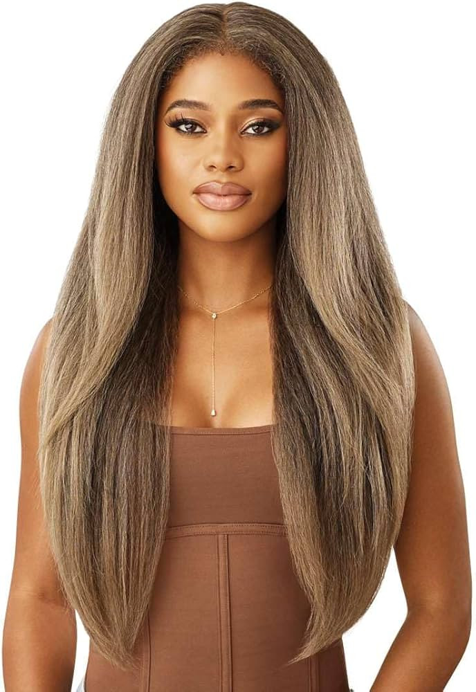 Outre Melted Hairline - Kinky Soft Edges - Kinky Soft 1 (OFF BLACK 1B) | Amazon (US)