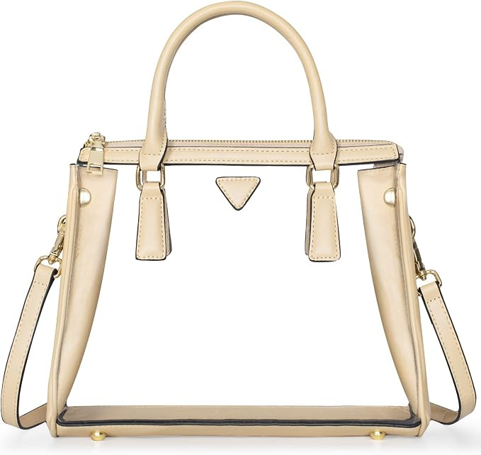 Joryin Clear Bag for Women Clear Bags Stadium Approved Clear Purse with Zipper Crossbody Handbag ... | Amazon (US)