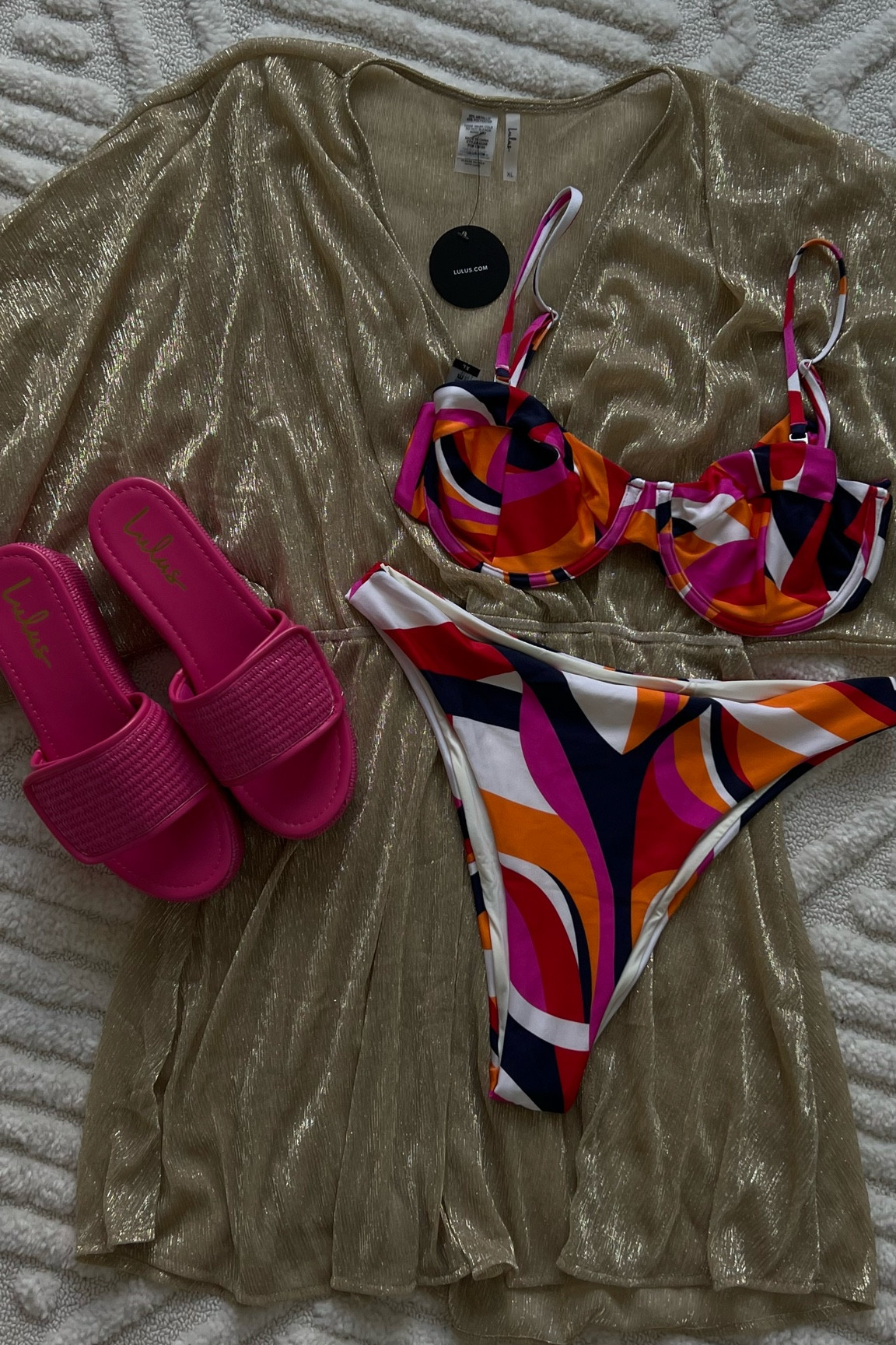 Pool season is back and I am feeling BLESSED!! Had to treat myself to a new swimsuit coverup to celebrate and fell in love with this gold one from Lulu’s. Like seriously how cute is it?!? Obsessed!

*gifted

#LTKPlusSize #LTKShoeCrush #LTKSeasonal