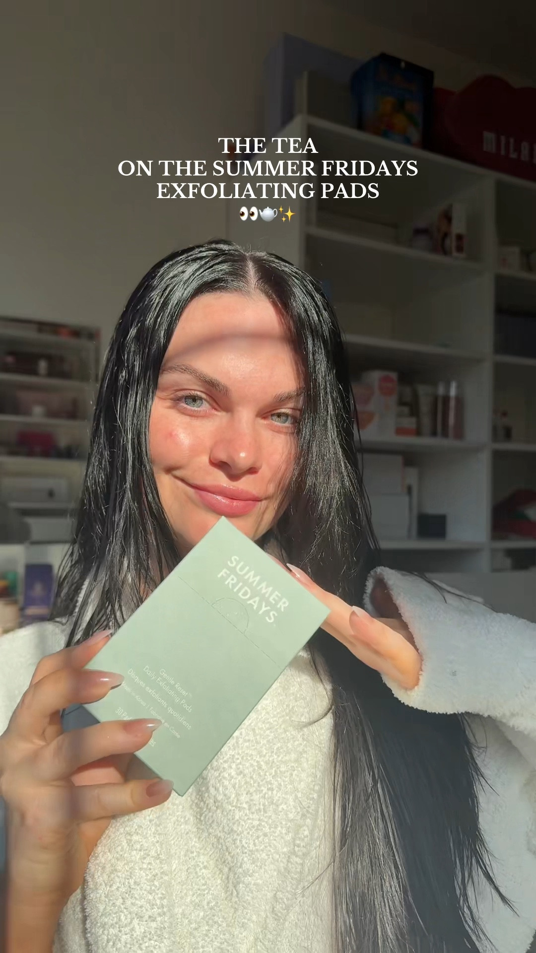 Didn’t think I could love @summerfridays any more and then they dropped these 😍 Gentle Reset Daily Exfoliating Pads available at @sephora!

Ad #summerfridays #exfoliation #exfoliating #glowyskin #texturedskin