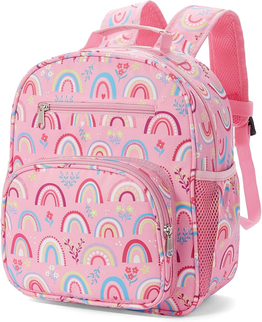 Telena Kids Backpack for Boys Girls, Cute Water Resistant Toddler Preschool Backpack with Adjustable | Amazon (US)