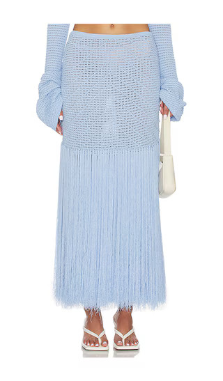 Edna Maxi Skirt in Skylar | Revolve Clothing (Global)