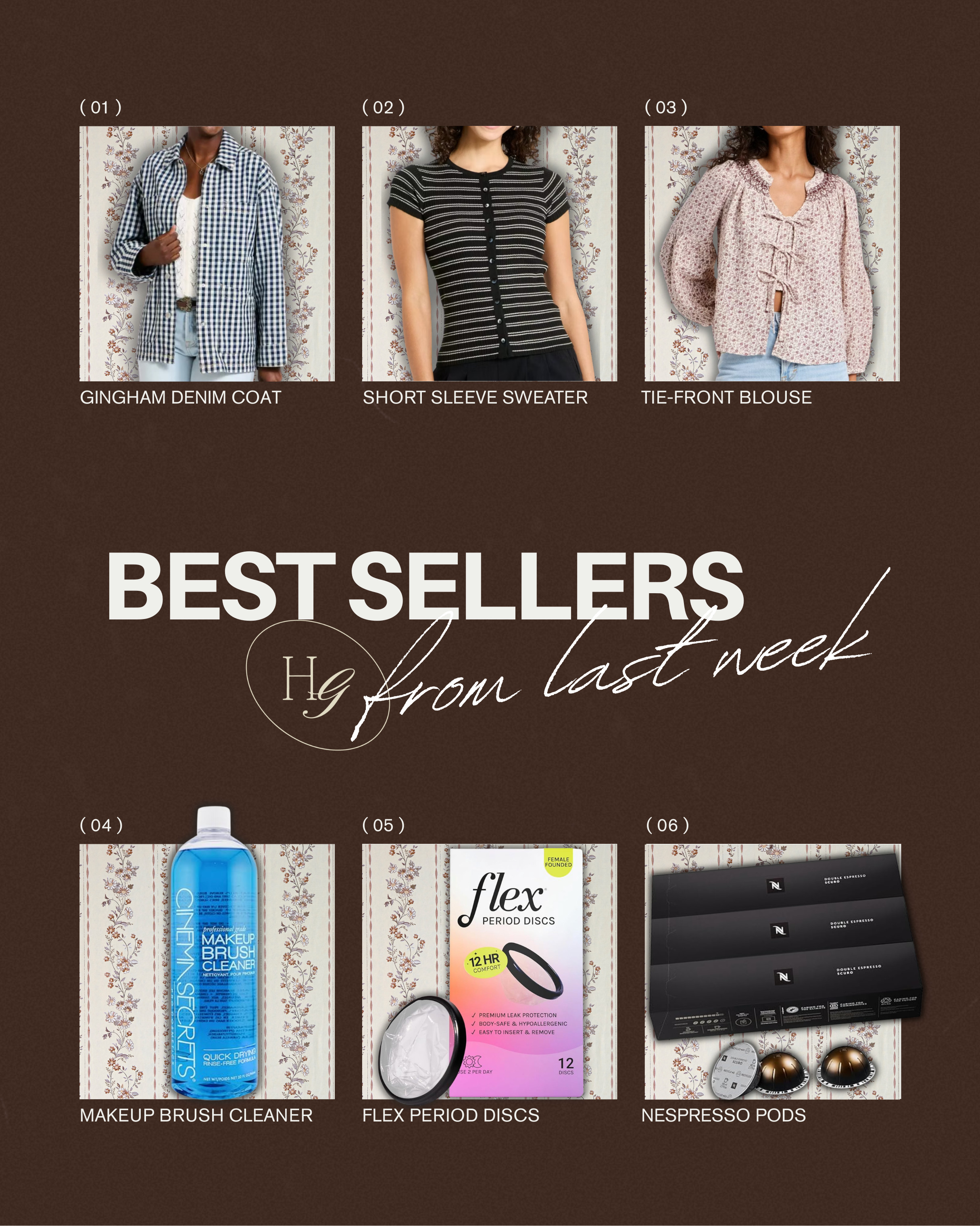 Your faves from last week ✨🤎 

 

#LTKdayinmylife #LTKselfcare #LTKBeauty