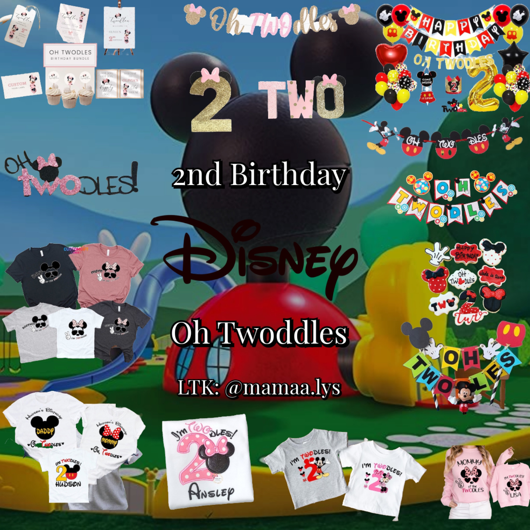 Oh twoddles || Mickey Mouse second birthday || Minnie Mouse second birthday || Disney second birthday 

#LTKfamily #LTKkids #LTKparties