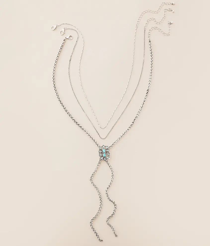 3 Pack Turquoise Necklace Set | Buckle