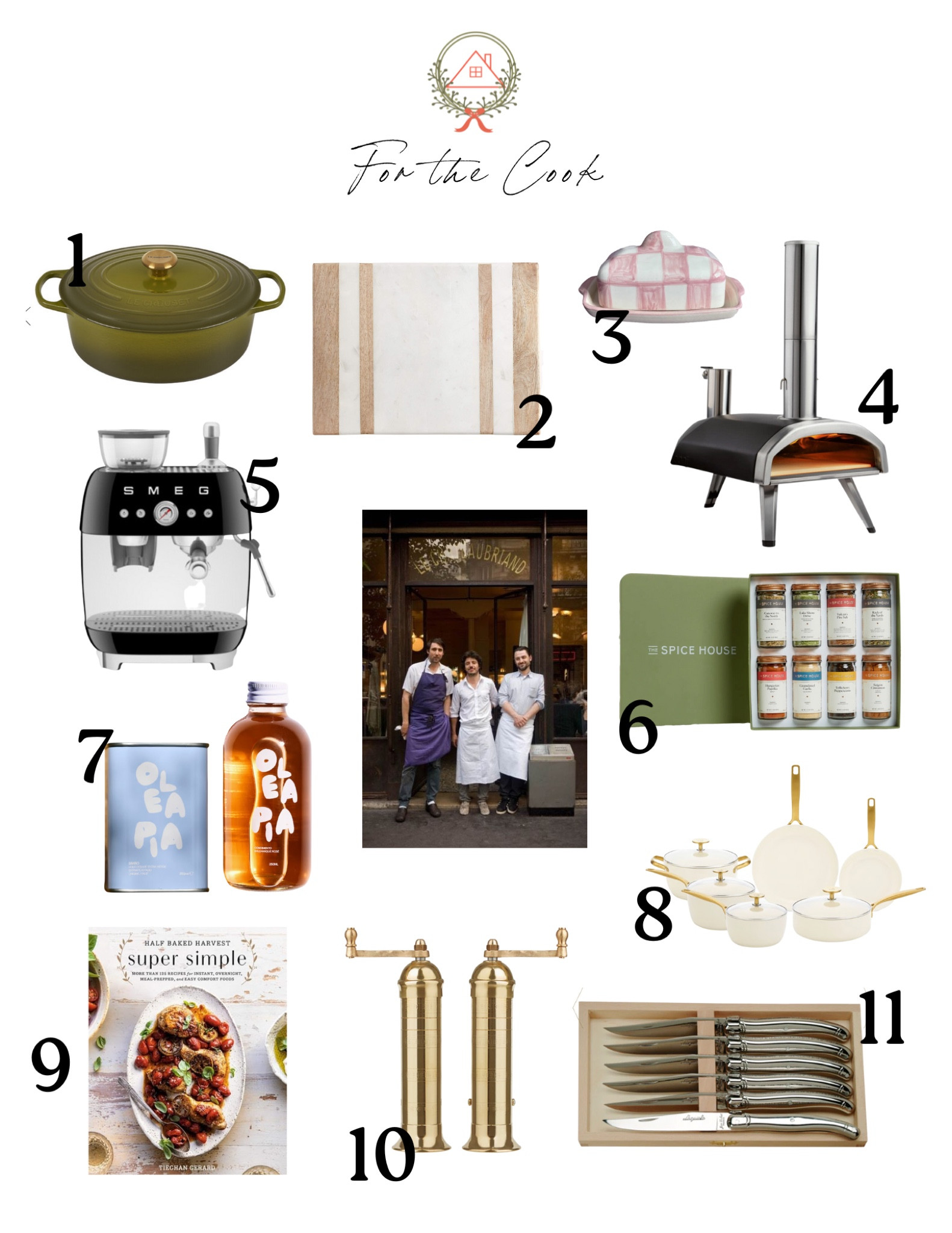 Stir up joy in the kitchen with the perfect gifts for 'The Cook' in your life. From top-notch cookware to culinary gadgets, these presents will have them savoring every moment in the heart of the home. Let the culinary adventures begin!

#LTKHoliday #LTKhome #LTKGiftGuide