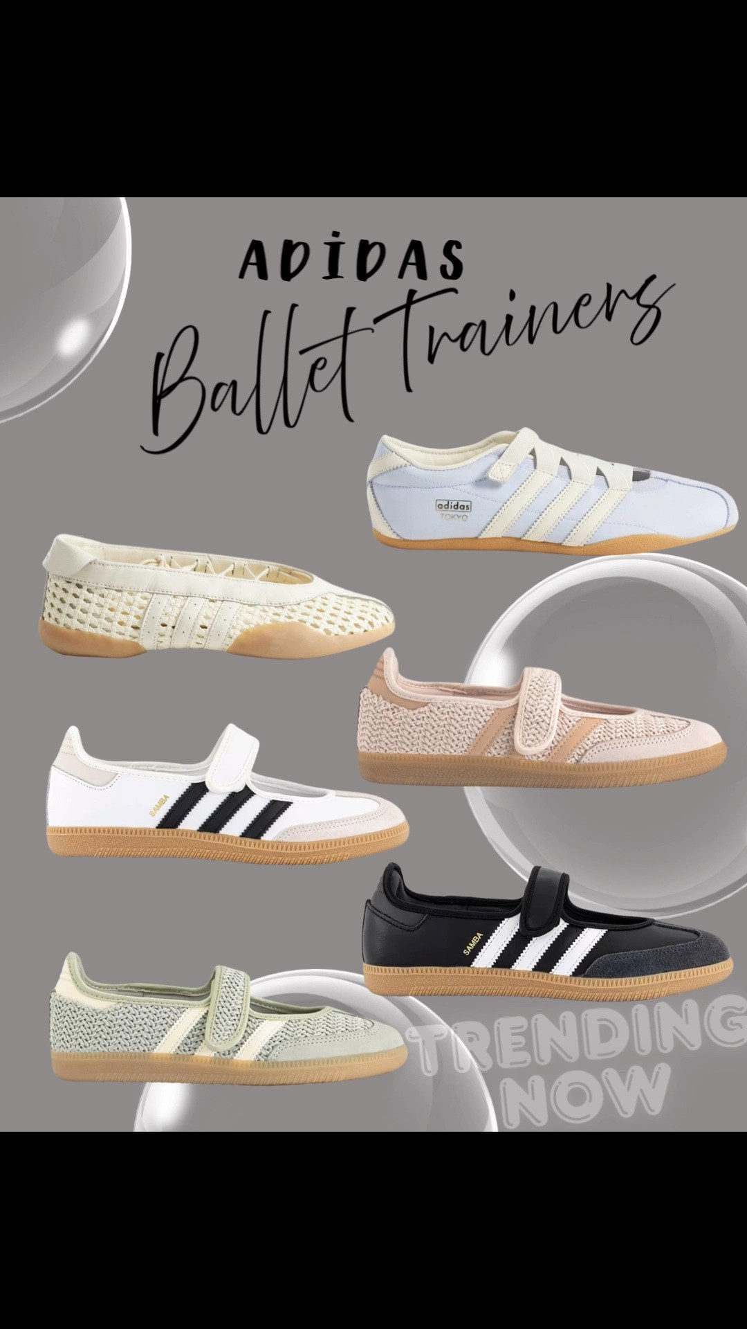 Adidas - Ballet Trainers✨
Trending Now
#trainers #Adidas

#LTKsummer #LTKspring #LTKshoes