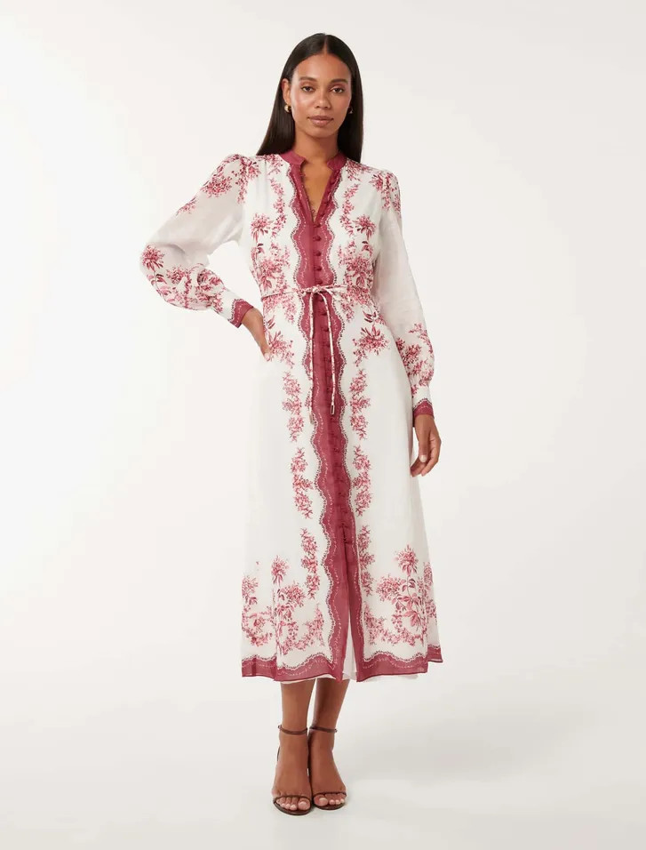 Morgan Printed Midi Dress | Forever New (AU)