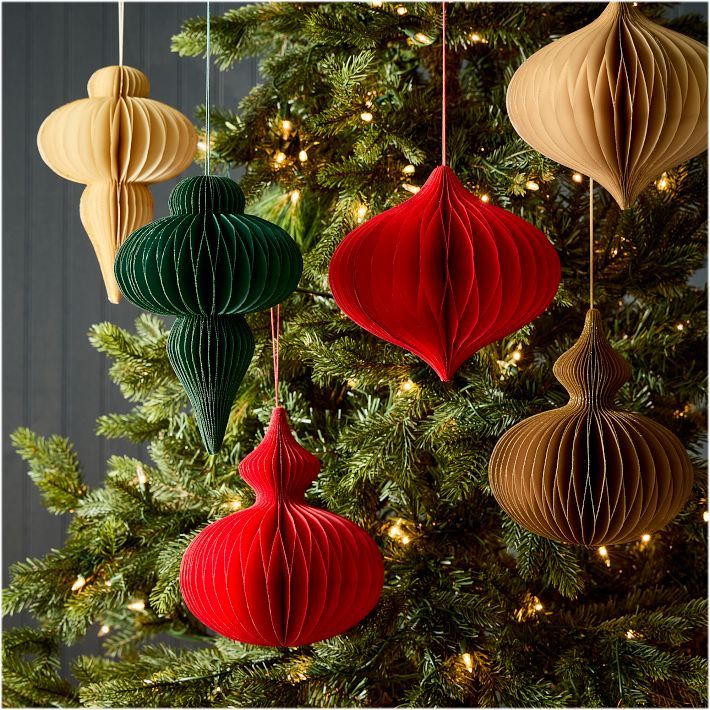 Paper Shape Ornaments | West Elm (US)