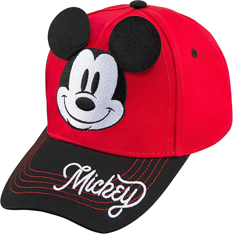 Disney Boys Mickey Mouse Baseball Cap - Ages 2-7 | Amazon (US)