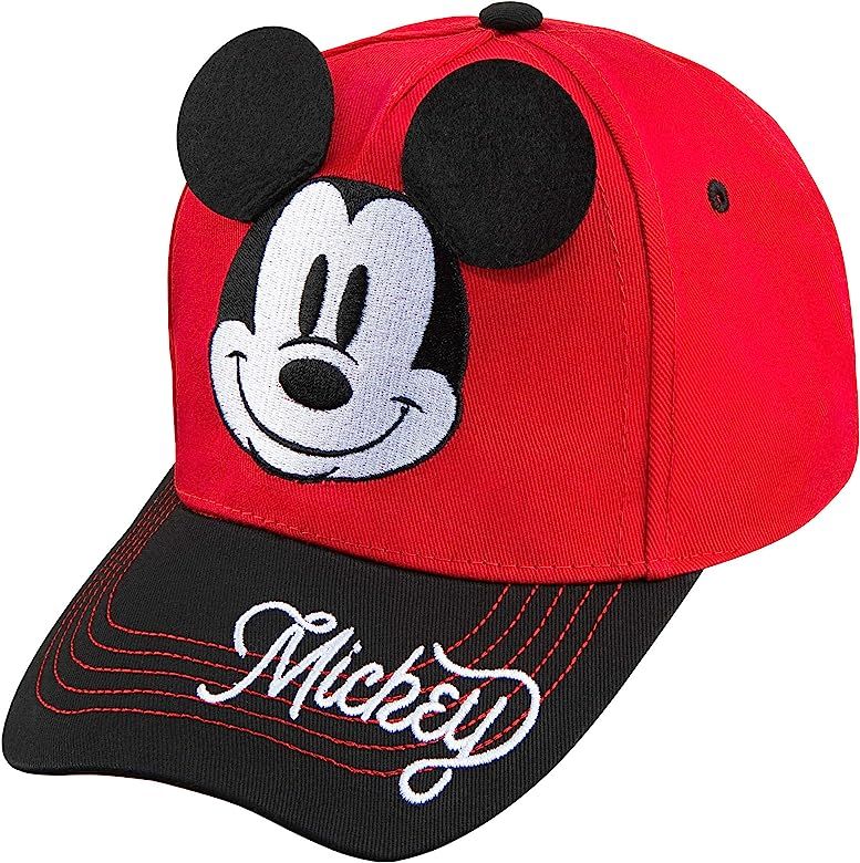 Disney Boys Mickey Mouse Baseball Cap - Ages 2-7 | Amazon (US)