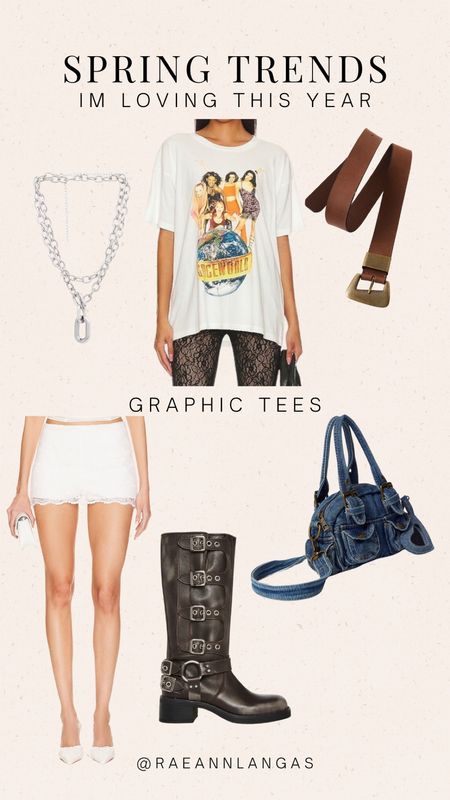 Spring trend I love this season: graphic tees! They’re so stylish and can be easily elevated when paired with the right pieces 

Spring outfit, style inspiration, outfit inspiration, graphic tees

#LTKmidsize #LTKSpringSale #LTKstyletip