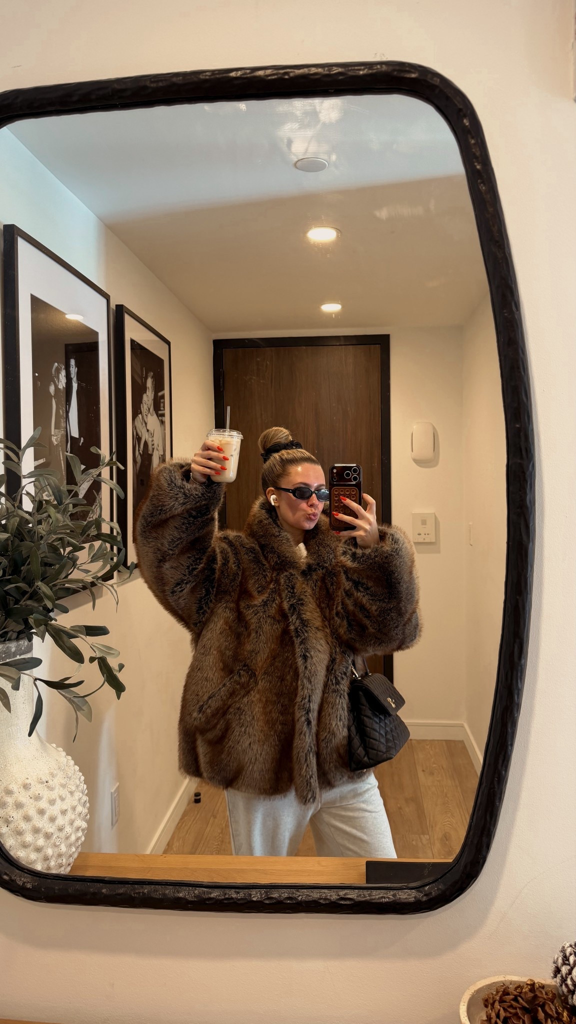 my go-to faux fur coat this winter! I linked some more affordable similar options as well 🤎

#LTKootd