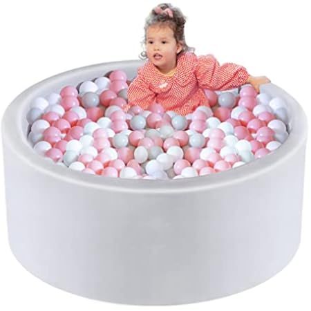 Aurako 40" Deluxe Memory Foam Ball Pit for Baby Kiddie Balls Pool Handmade Toddler Ball Pits Infa... | Amazon (US)