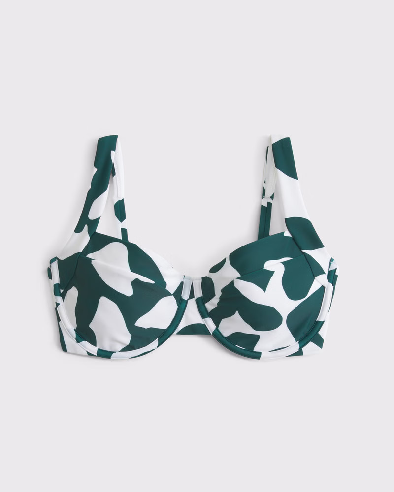 Women's Curve Love Wide Strap Underwire Bikini Top | Women's | Abercrombie.com | Abercrombie & Fitch (US)