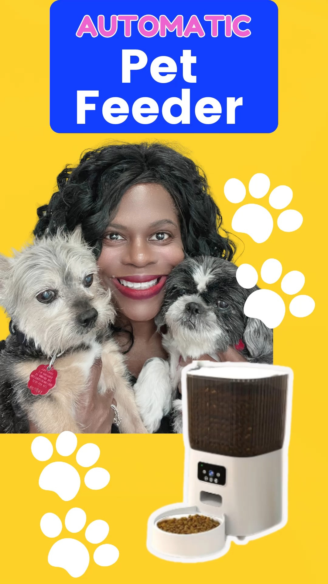 Looking for a great way to feed your little furry friends when you are away?  This is a great automatic pet feeder with an app that allows you to see your pets💜

@sandpoy

#LTKVideo #LTKHome