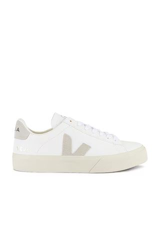 Veja Campo Sneaker in Extra White & Natural Suede from Revolve.com | Revolve Clothing (Global)