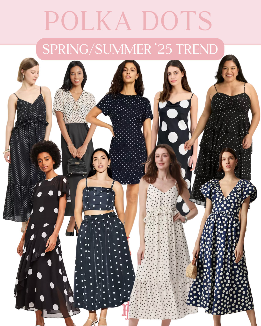 🌸 Spring & Summer Fashion Trends 2025 ✨TREND: POLKA DOTS
 ✨Ready to refresh your wardrobe with this season’s must-have styles? I just shared a brand new YouTube video breaking down the top wearable fashion trends for Spring & Summer 2025 — featuring affordable finds from Walmart, Target, Old Navy and more!💛 Whether you’re dressing for everyday errands, work, vacation, or special occasions — this video has you covered with classic, fun, and flattering styles you’ll actually wear for Spring Summer 2025. 🎥 shop everything linked here on LTK! #LTKSpring #LTKSummer #SpringFashion2025 #SummerStyle2025 #MomStyle #AffordableFashion #LTKTrends #WearableTrends #MidsizeFashion #WalmartFashion #TargetStyle #OldNavyStyle #EverydayStyle #VacationOutfits #CapsuleWardrobe #PreppyStyle #ClassicStyle #ChicAndCasual 

 

#LTKFindsUnder50 #LTKFindsUnder100 #LTKStyleTip