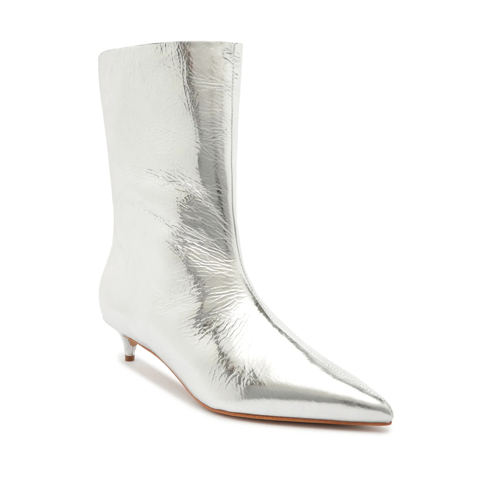 Gail Smashed Metallic Bootie | Schutz Shoes (US)