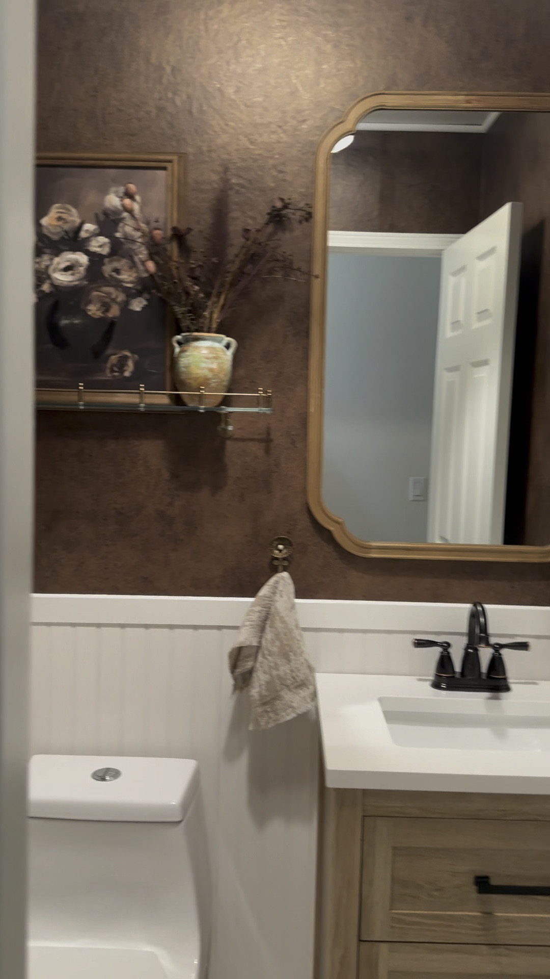 Affordable Restroom Upgrade! Items not linked from Hobby Lobby & Homegoods 🫶🏼  

#LTKhome #LTKVideo #LTKfindsunder100