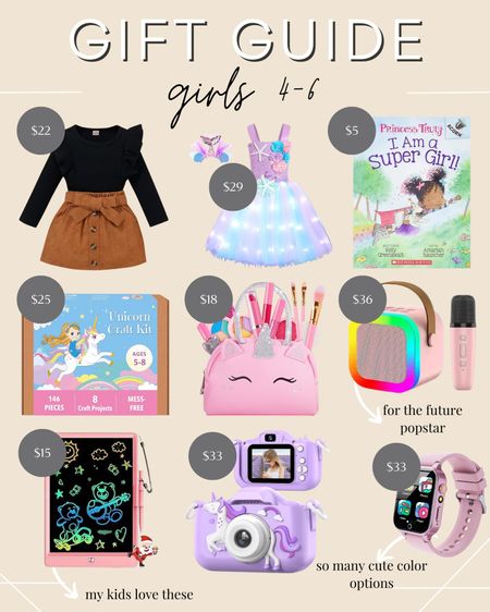 Gift Guides: For Girls 4-6

#LTKkids #LTKGiftGuide #LTKHoliday