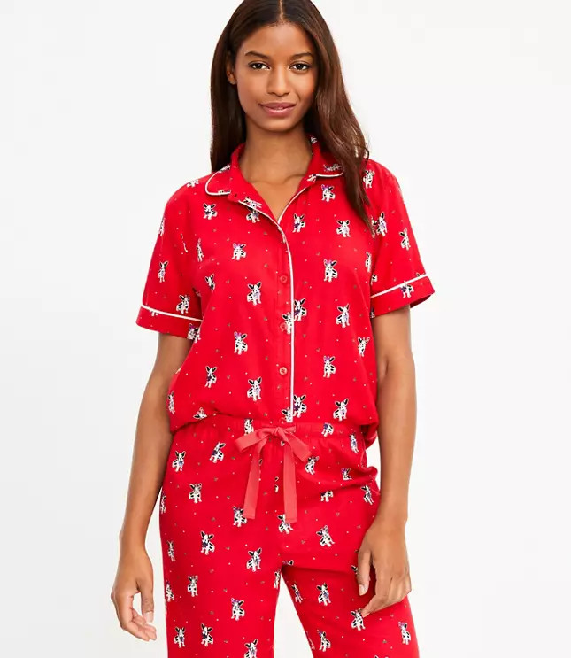 Puppy Pajama Top | LOFT