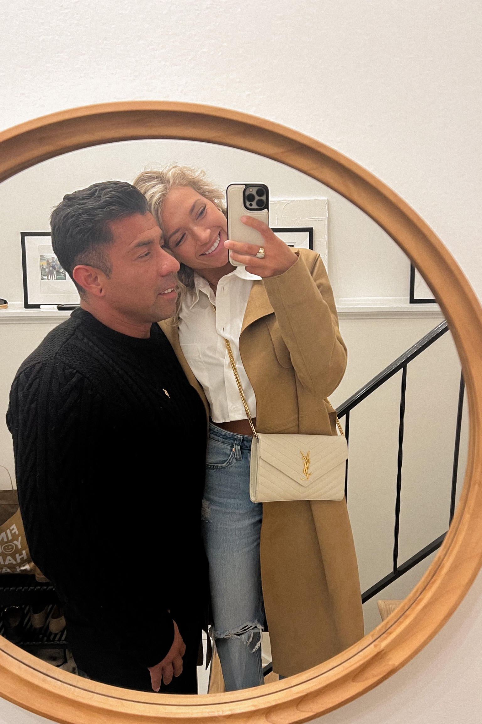 Dinner Date night 
Revolve top and denim with a vegan suede trench coat I got from H&M I can’t find it in the website to link but I linked some very similar the Amazon looks great! Ramon is wearing a father sons sweater I’m unable to link

#LTKfindsunder100 #LTKstyletip #LTKsalealert